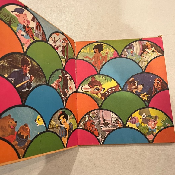 Sold Vintage Walt Disney Music Song Book. Lyrics and note music. Hardback. Fair. - Picture 4 of 15